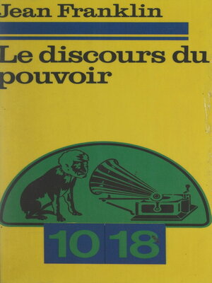 cover image of Le discours du pouvoir